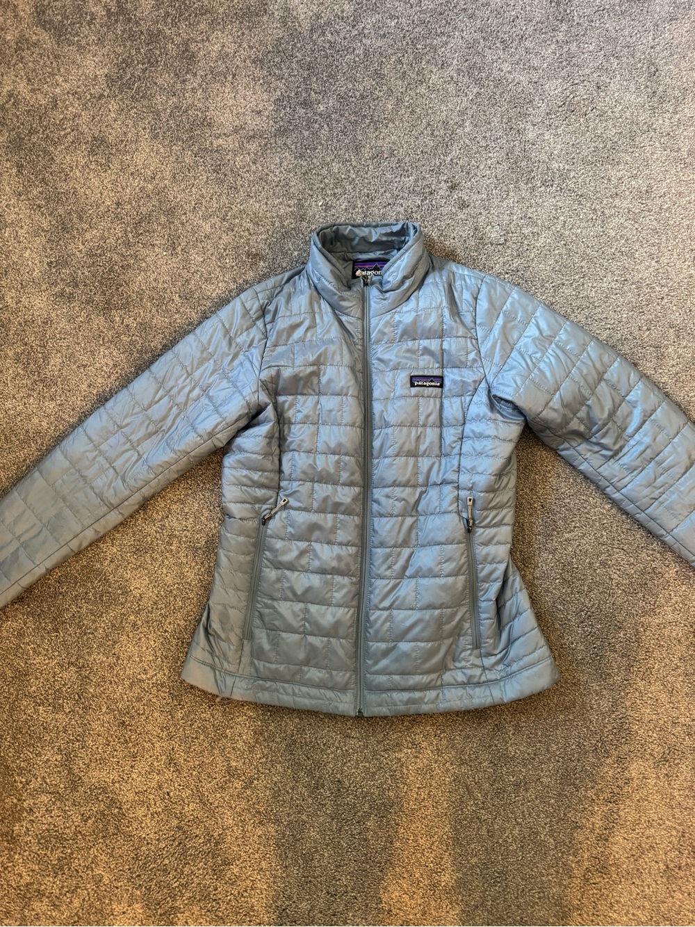 Patagonia Women's Nano Puff Jacket, Pale Blue, Women’s M